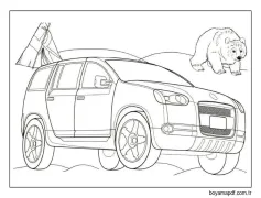 Volkswagen Magellan Boyama Sayfası