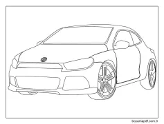 Volkswagen Scirocco Boyama Sayfası