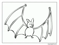 Yarasa (11) Boyama Sayfası