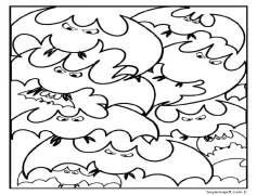 Yarasa (3) Boyama Sayfası