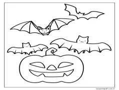 Yarasa Resmi Boyama Sayfası