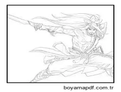 Yasuo Hasagi Boyama Sayfası