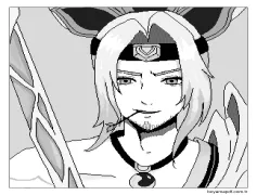 Yasuo Yüz Boyama Sayfası