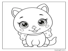 Yay Karikatür ile Yaramaz Kediler Boyama Sayfası