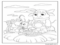 Yazdır Luntik Görüntü Anahat Boyama Sayfası