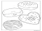 Yazdırılabilir Donutlar Boyama Sayfası