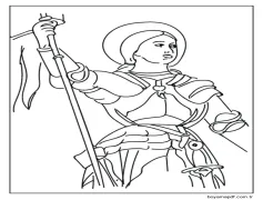 Yazdırılabilir Fransa Boyama Sayfası