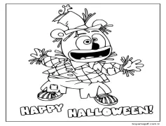 Yazdırılabilir Gummy Bears Boyama Sayfası