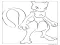 Yazdırılabilir Mewtwo Boyama Sayfası