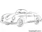 Yazdırılabilir Porsche Resim Boyama Sayfası
