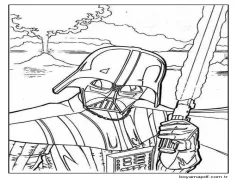 Yazdırılabilir Star Wars Resim Boyama Sayfası