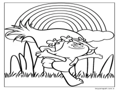 Yazdırılabilir Troller Görseli Boyama Sayfası