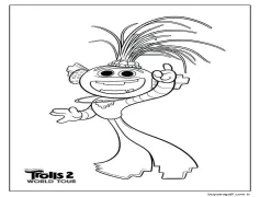 Yazdırılabilir Troller Resmi Boyama Sayfası