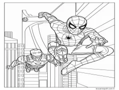 Yazdırmalık Yenilmezler Görseli Boyama Sayfası