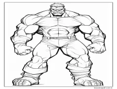 Yenilmezler (4) Boyama Sayfası