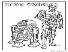 Yıldız Savaşları Boyama Sayfası