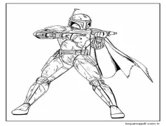 Yıldız Savaşları Resim Boyama Sayfası