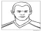 Yüz Wayne Rooney Boyama Sayfası