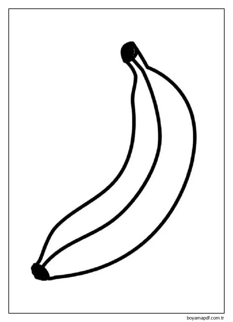 Basit Muzlar Boyama Sayfası