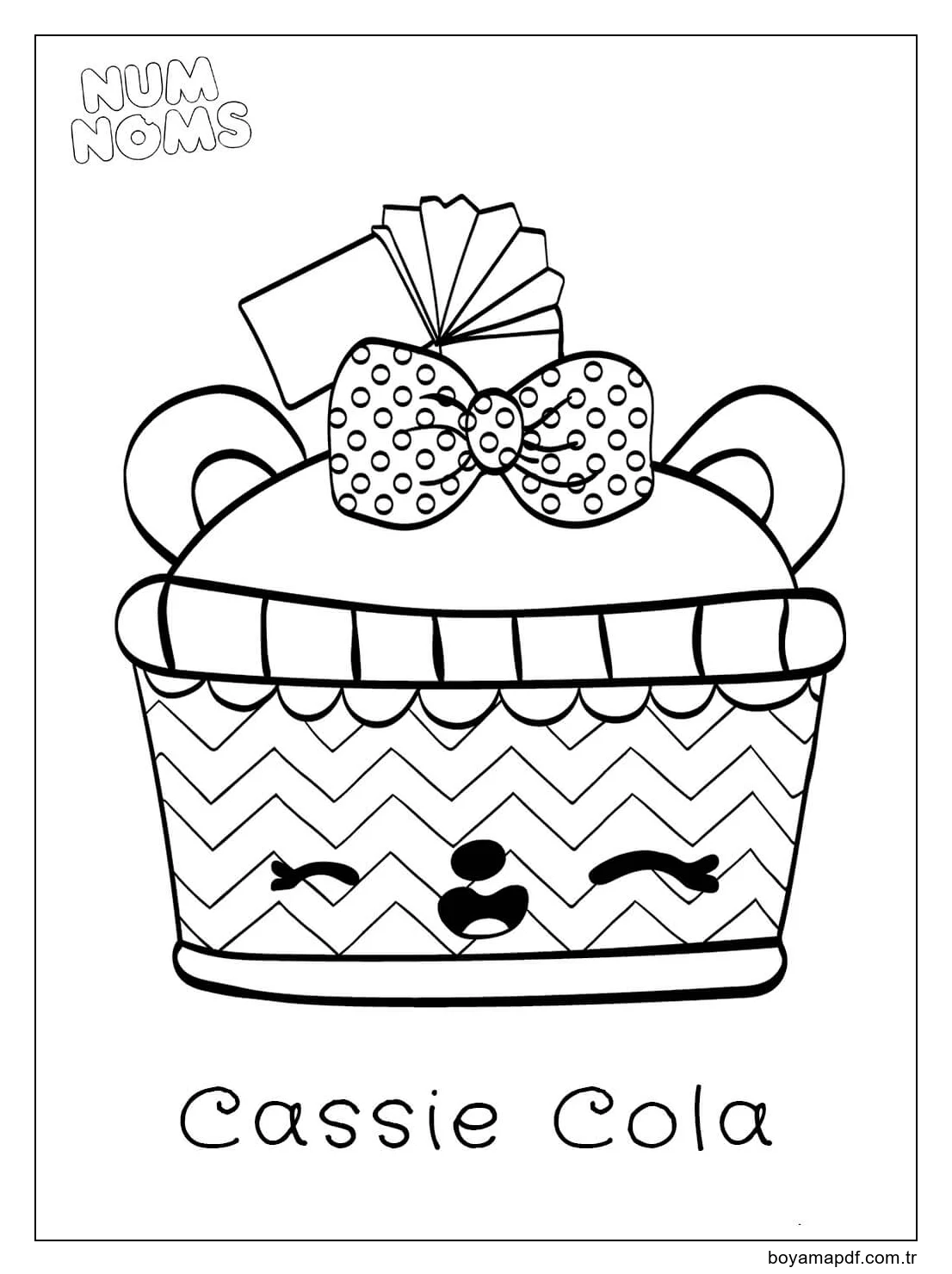 Cassie Kola Boyama Sayfası