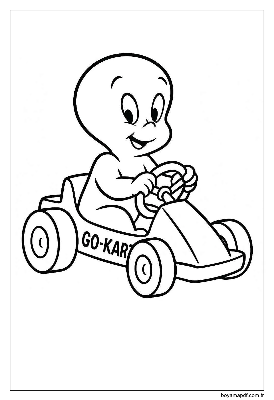 Çizmek Casper 4 Boyama Sayfası