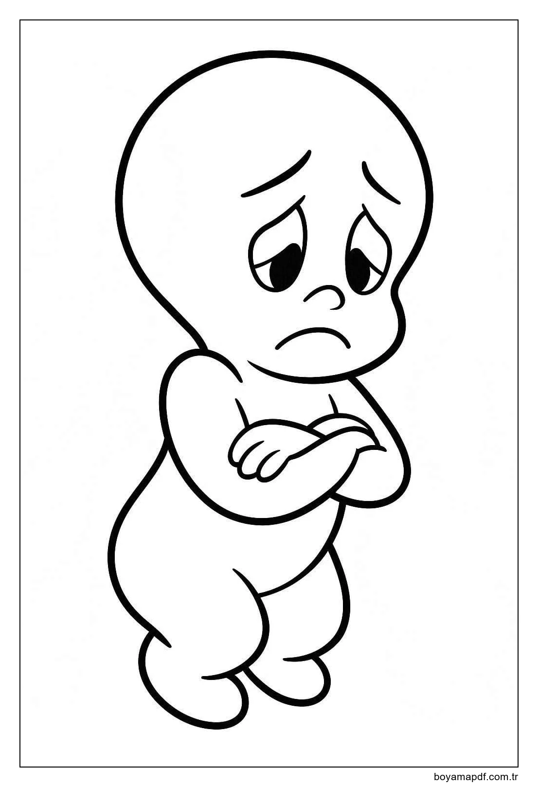 Çizmek Casper 8 Boyama Sayfası