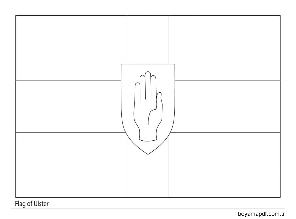 Çizmek İrlanda 4 Boyama Sayfası