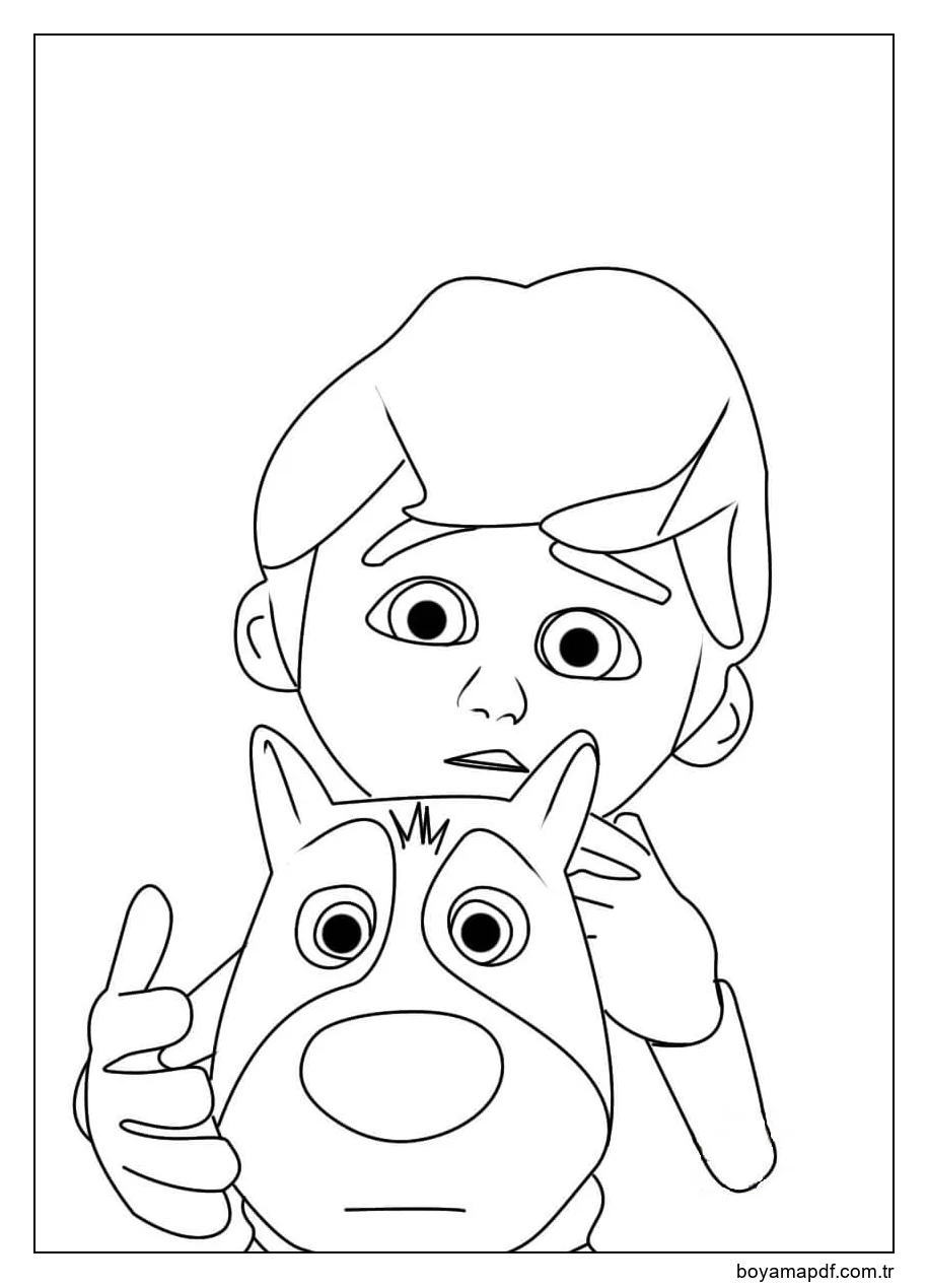 Çocuk Şarkıları Ve Eğitim Boyama Sayfası