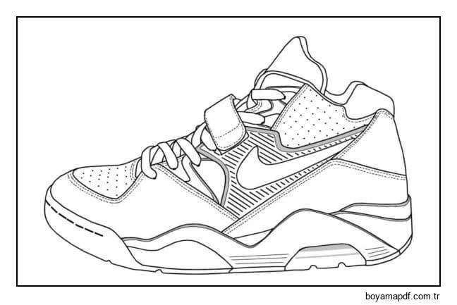 Farklı yaşlardaki tüketiciler bu tür ayakkabıların hayalini kuruyor Boyama Sayfası