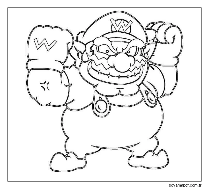 Fort Wario Boyama Sayfası