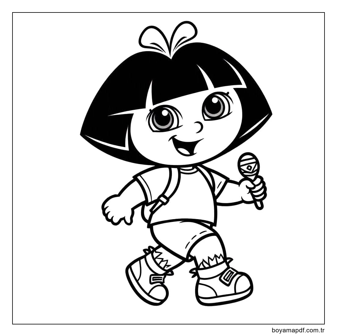 Kaşif Dora 2 Boyama Sayfası