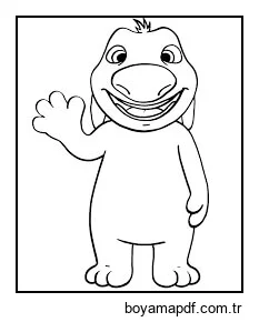Konuşan Köpek Hank Boyama Sayfası