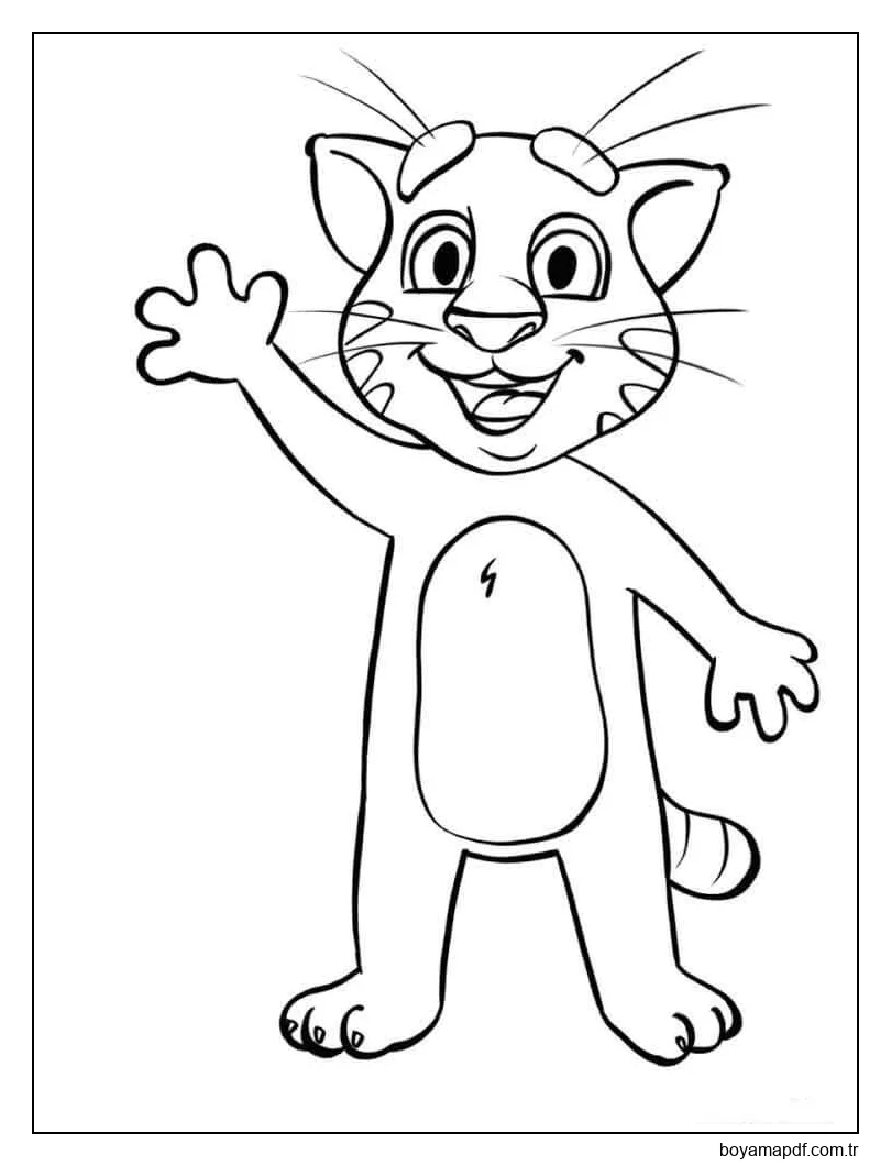 Mutlu Tom Boyama Sayfası