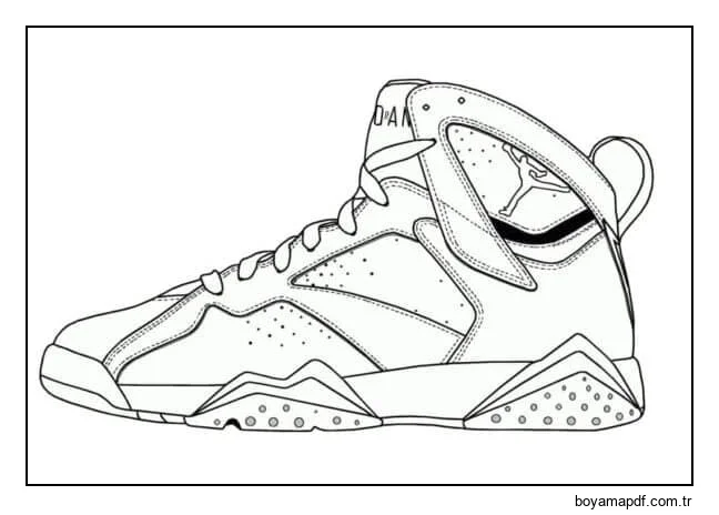 Nike Air Jordan Boyama Sayfası