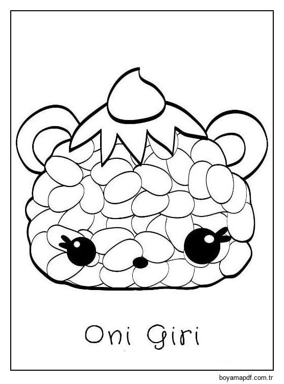Oni Giri Boyama Sayfası