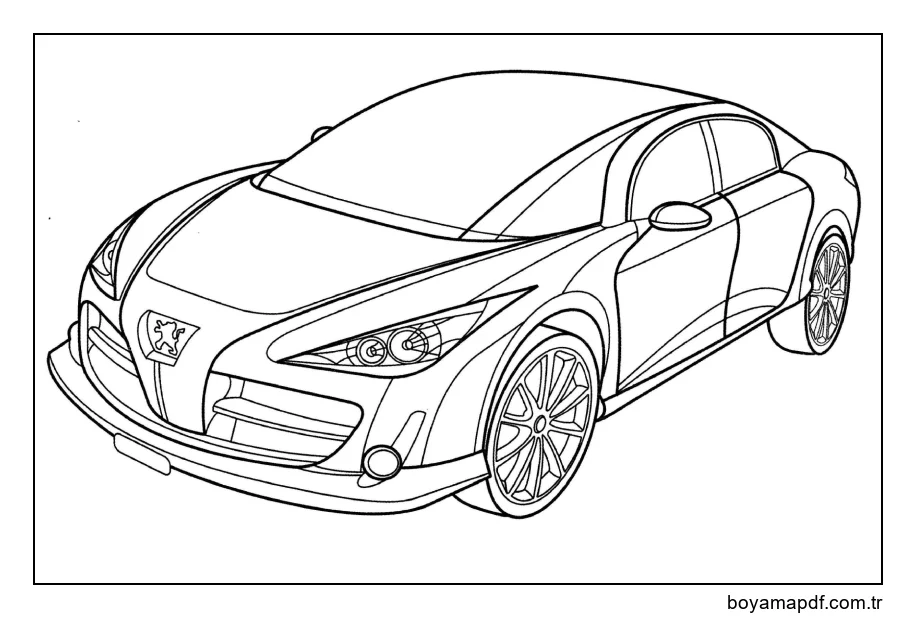 Peugeot RC Boyama Sayfası