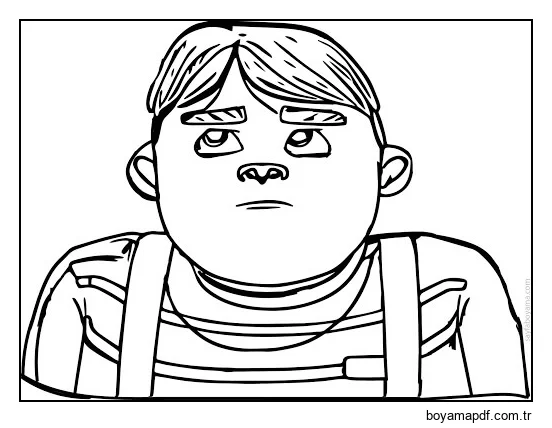 Rafadan Tayfa Hayri Boyama Sayfası