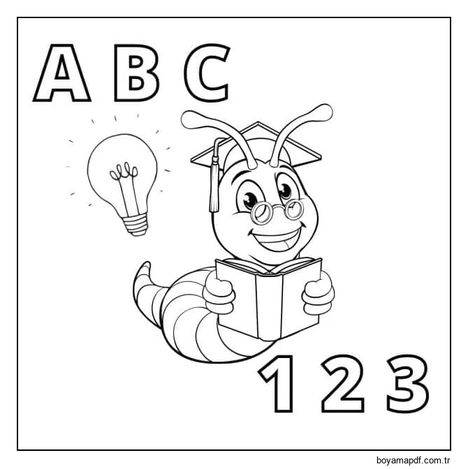 Soğuk Solucan Boyama Sayfası