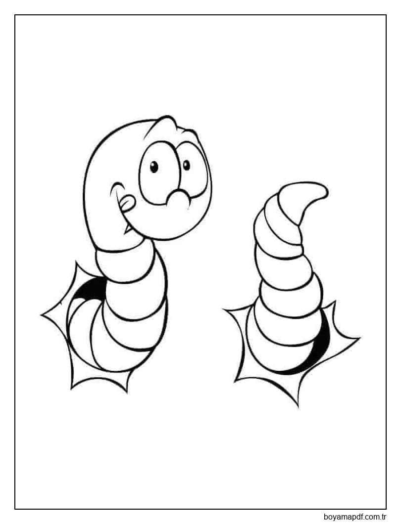 Solucansız Fikir Boyama Sayfası