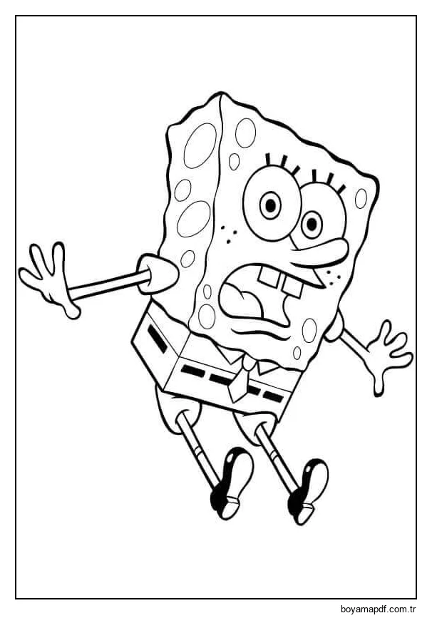 Sürpriz Sünger Bob Boyama Sayfası