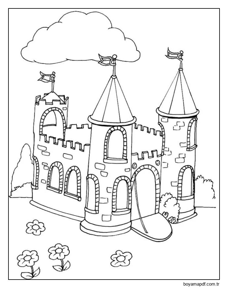 Temel Kale Boyama Sayfası