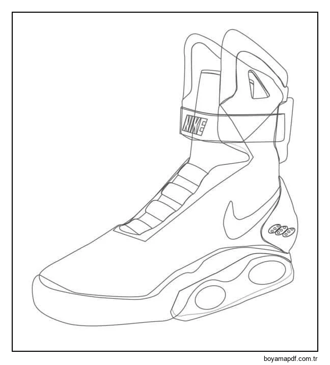 Temel Nike Air Mag Boyama Sayfası