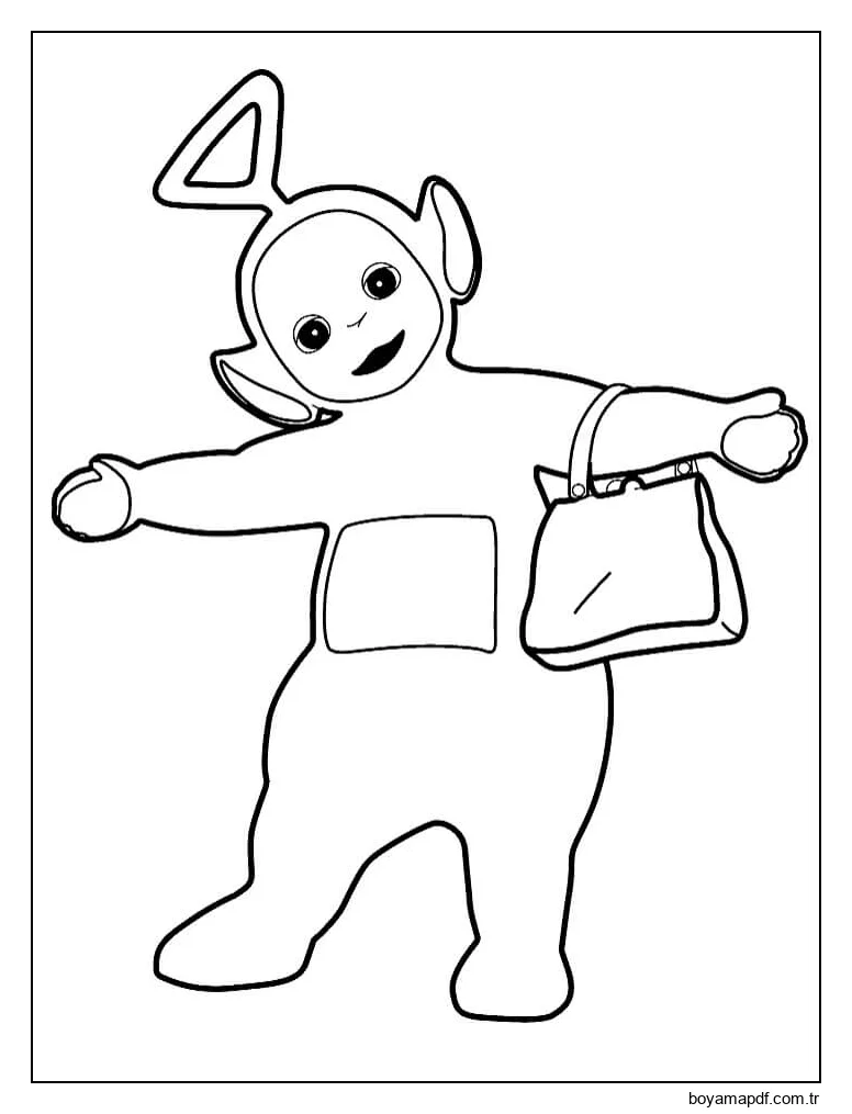 Tink ve Göz Kırpıyor Boyama Sayfası