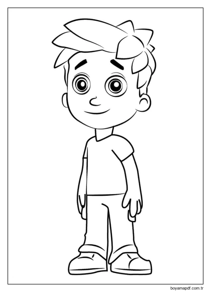 Alex Porter Boyama Sayfası