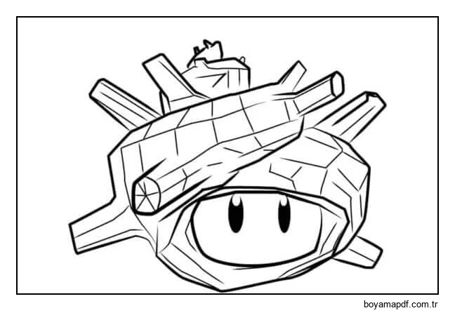 Alışılmadık Şekilde Bir İnsansı karakter çizimi