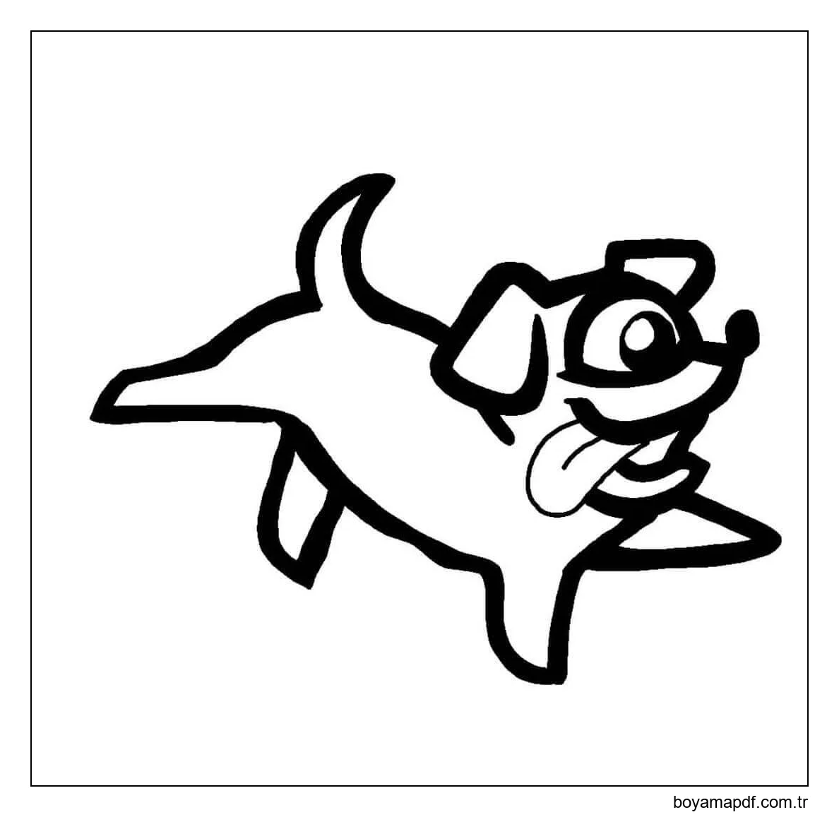 Among Us Köpek karakter çizimi