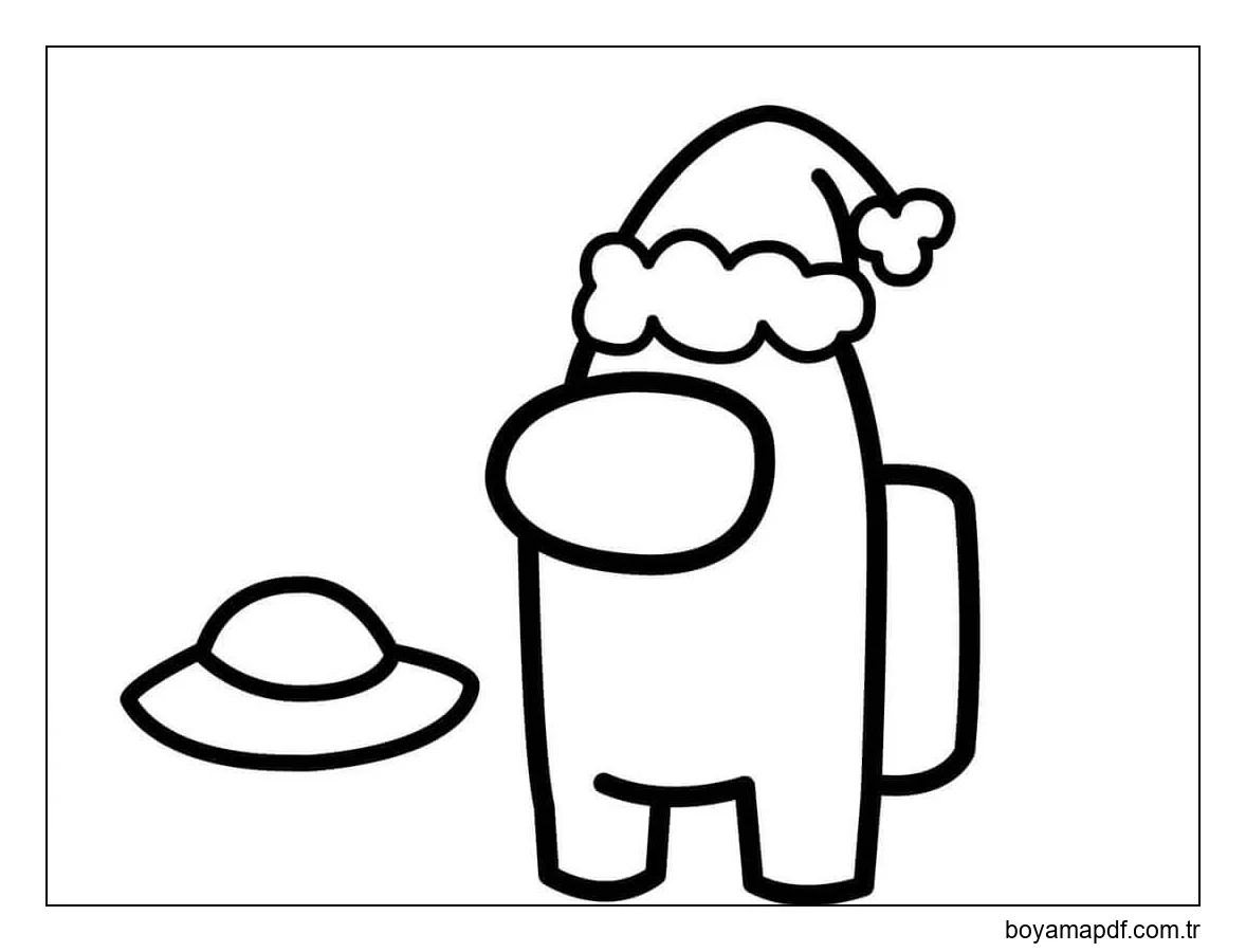 Among Us Yabancı karakter çizimi