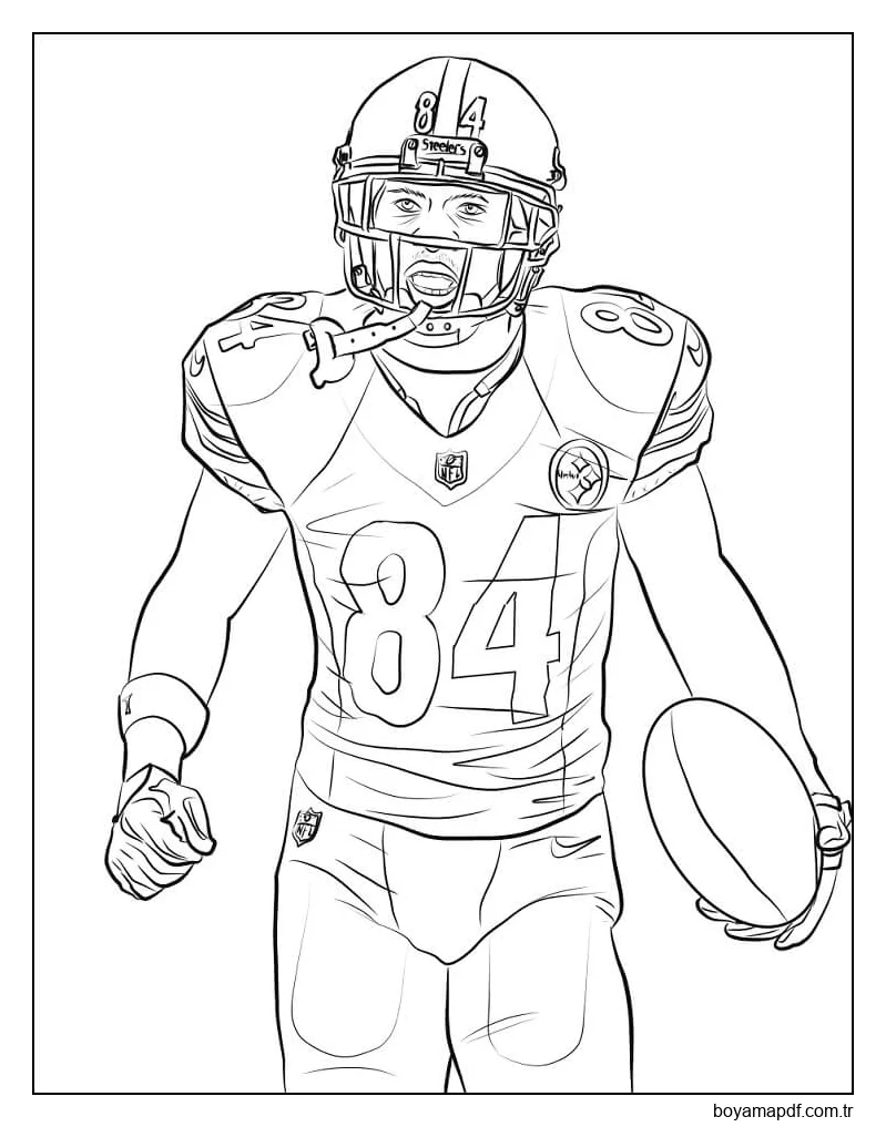 Antonio Kahverengi Boyama Sayfası