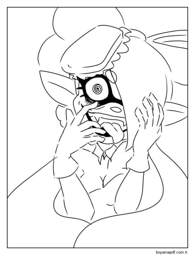 Bazen Yarışlar Arasında Ara Vermek Daha İyidir karakter çizimi