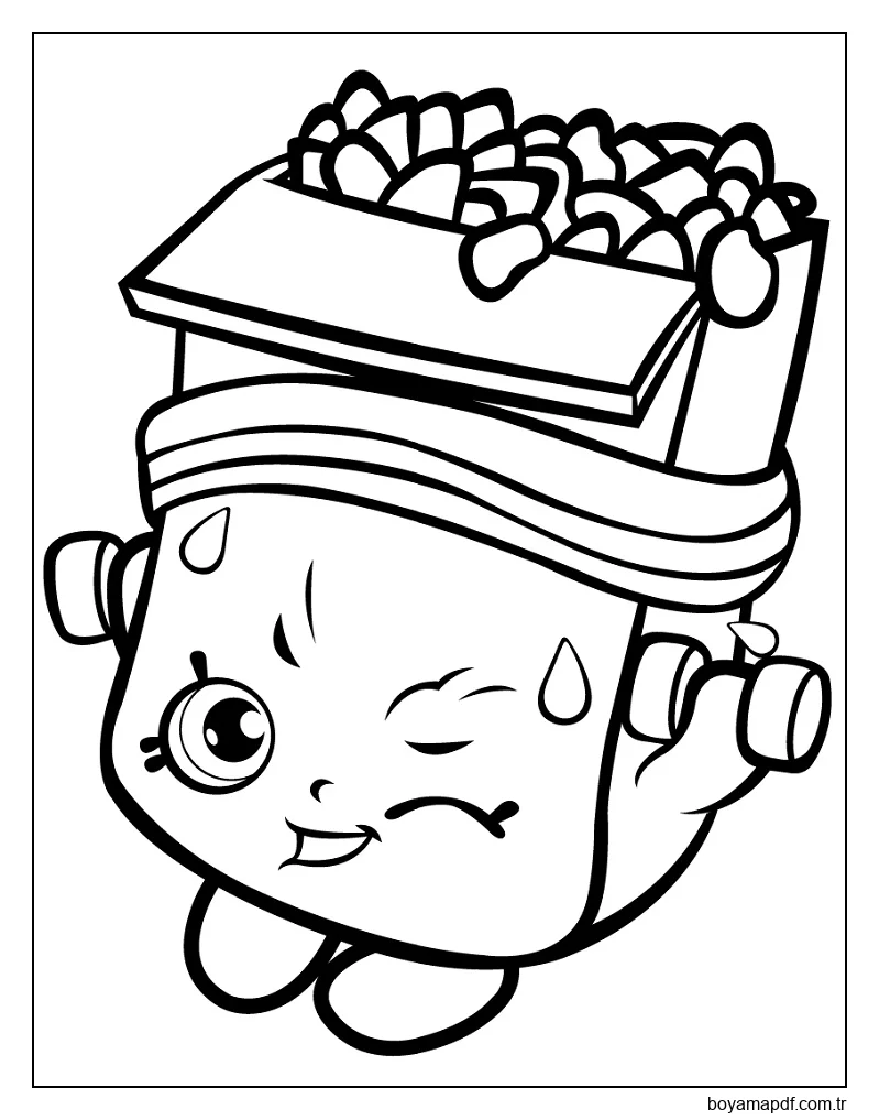 Breaky Crunch karakter çizimi